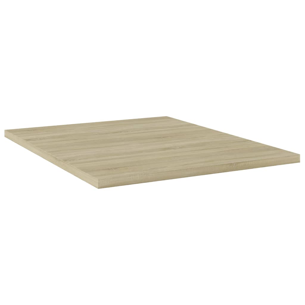 NNEVL Bookshelf Boards 4 pcs Sonoma Oak 40x50x1.5 cm Chipboard