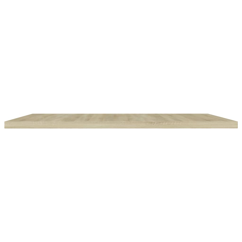 NNEVL Bookshelf Boards 4 pcs Sonoma Oak 40x50x1.5 cm Chipboard