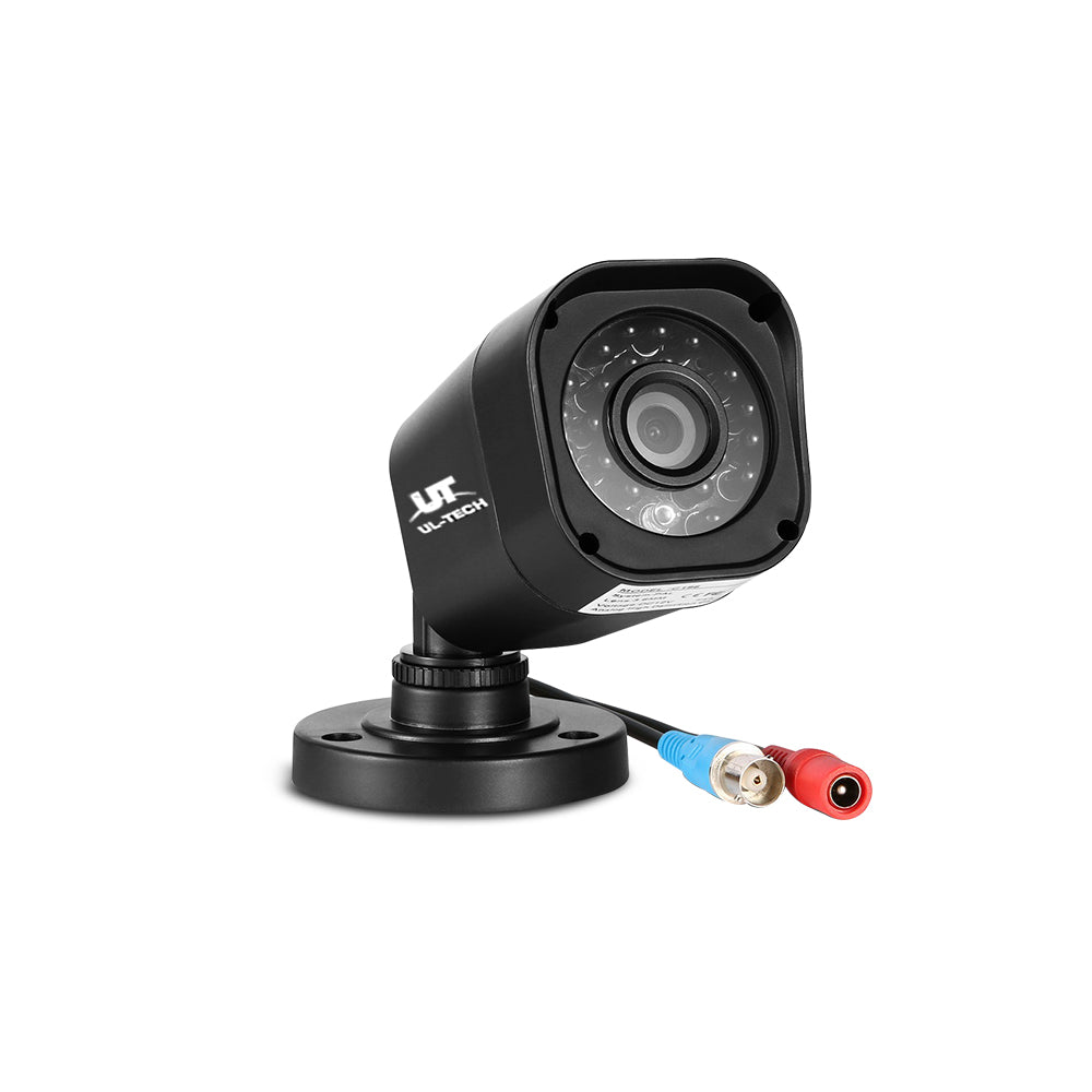 NNEDSZ L- CCTV Security System 2TB 8CH DVR 1080P 8 Camera Sets